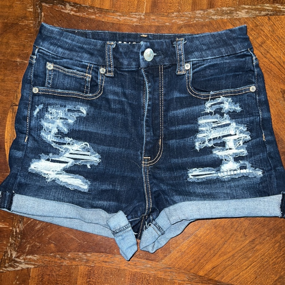 American Eagle Curvy Hi Rise Shortie sz 6